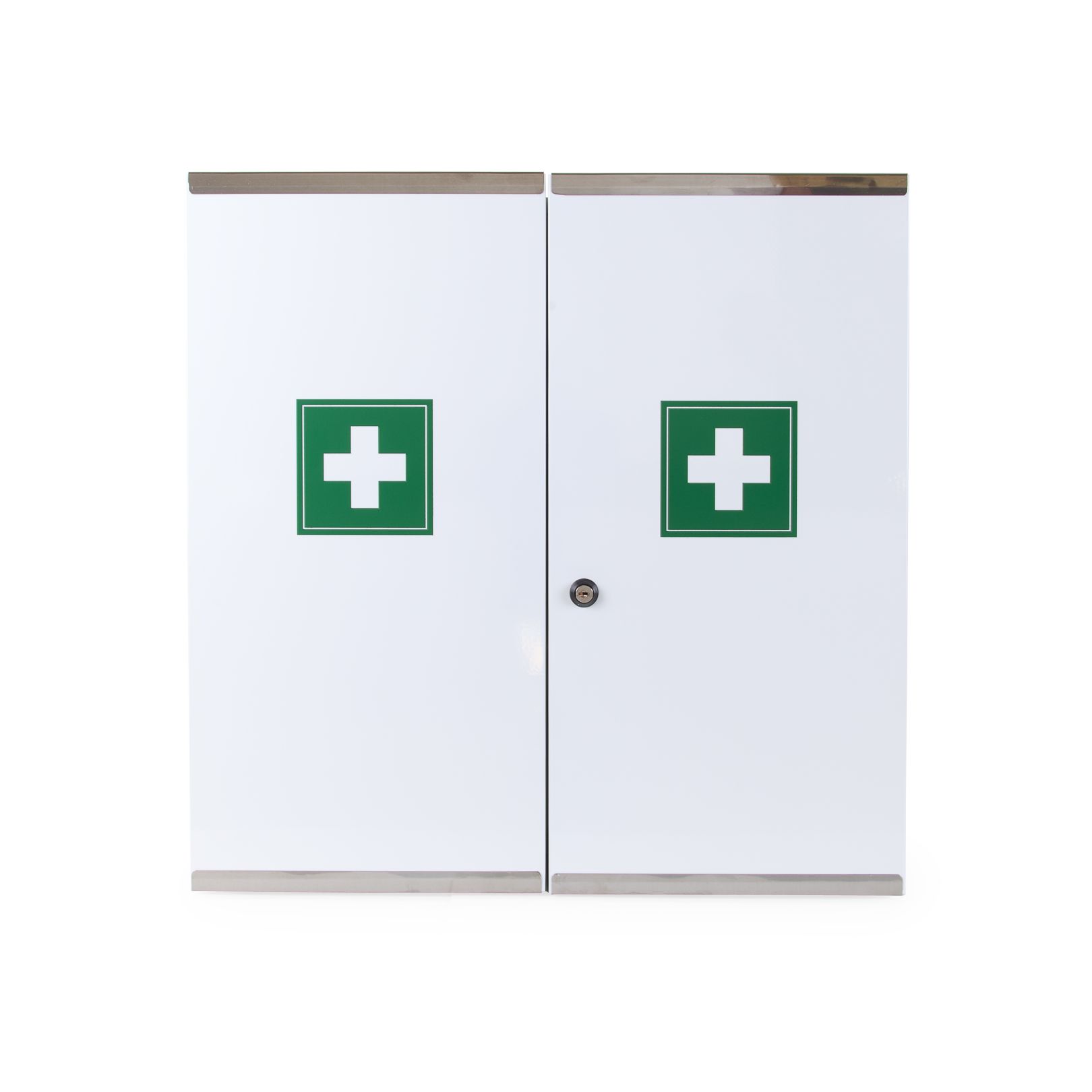 ARMOIRE A PHARMACIE METALLIQUE Blanc Métal/Verre ARMOIRE A PHARMACIE METALLIQUE Blanc Métal/Verre